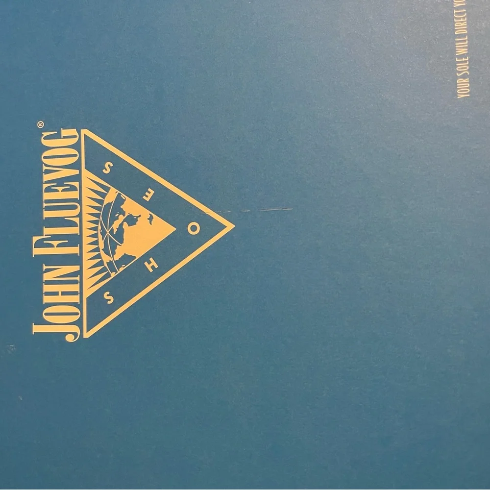 Stylish Blue and Orange Women's Fluevog Boots - Picture 8 of 9